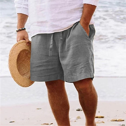 Oliver | Leinen Luxus Shorts Für Männer