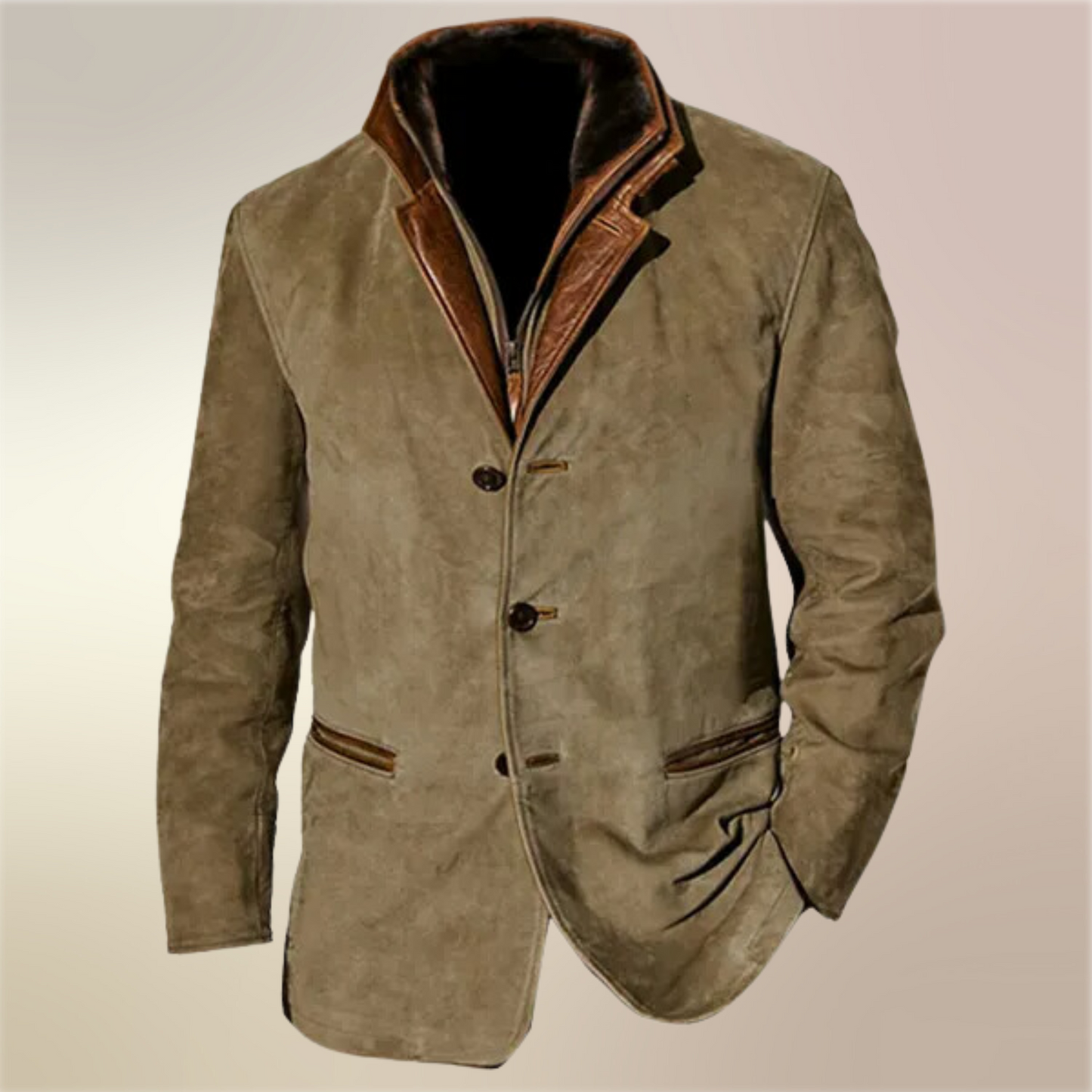 Fabio Conti - Herren Vintage Jacke