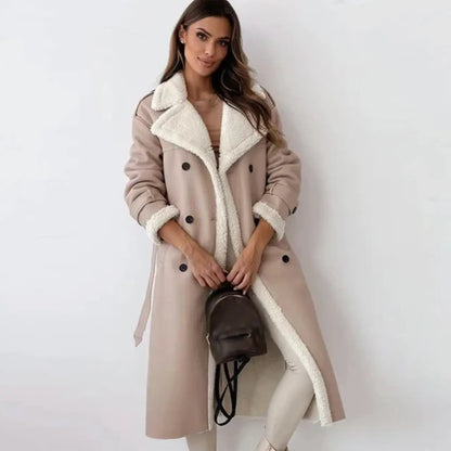 Luna | Eleganter Langer Mantel Für Zeitlosen Stil