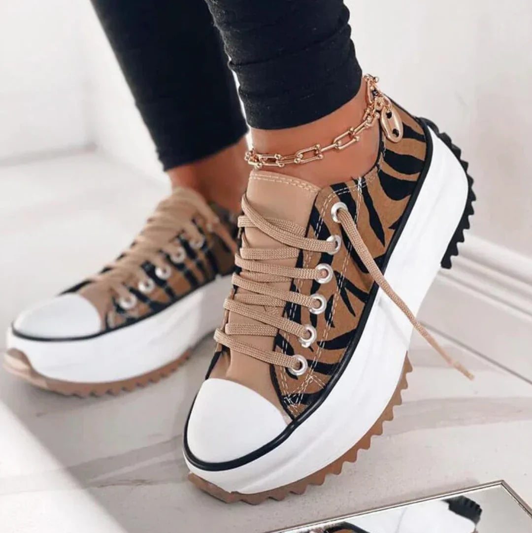 Nora - Bequeme Plateau Sneaker
