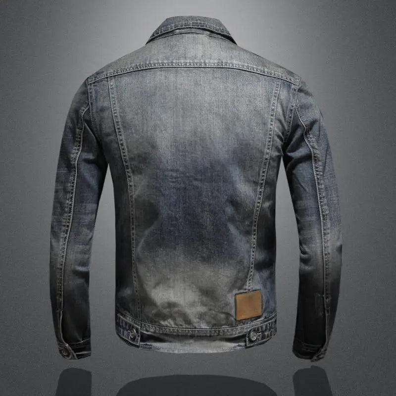 Carl | Retro Denim Jacke