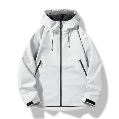 Heinrich | Herren Wasserdichte Kapuzen Winddichte Shell Jacke