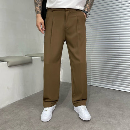 Luigi | Elegante Wide Leg Hose Für Herren
