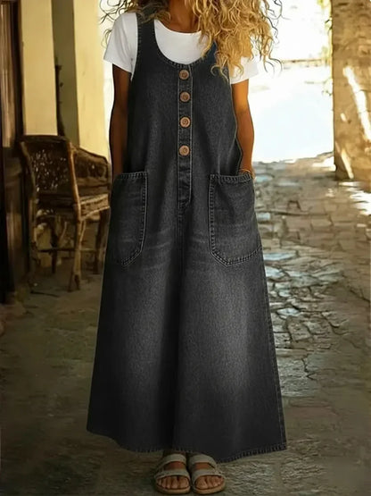 Yveta | Ein Lässiges Ärmelloses Kleid