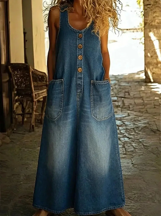 Yveta | Ein Lässiges Ärmelloses Kleid