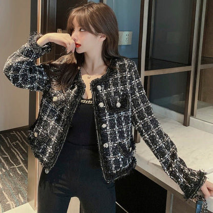 Clara – Bouclé-Jacke im Parisian Chic - Cecile LavelleSchwarz