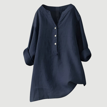 Freja – Atmungsaktives und bequemes Button-Down-Hemd