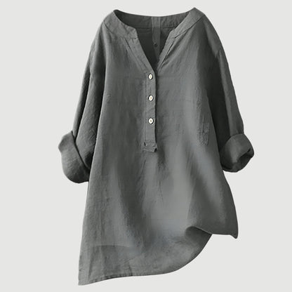 Freja – Atmungsaktives und bequemes Button-Down-Hemd