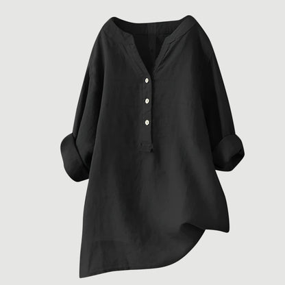 Freja – Atmungsaktives und bequemes Button-Down-Hemd