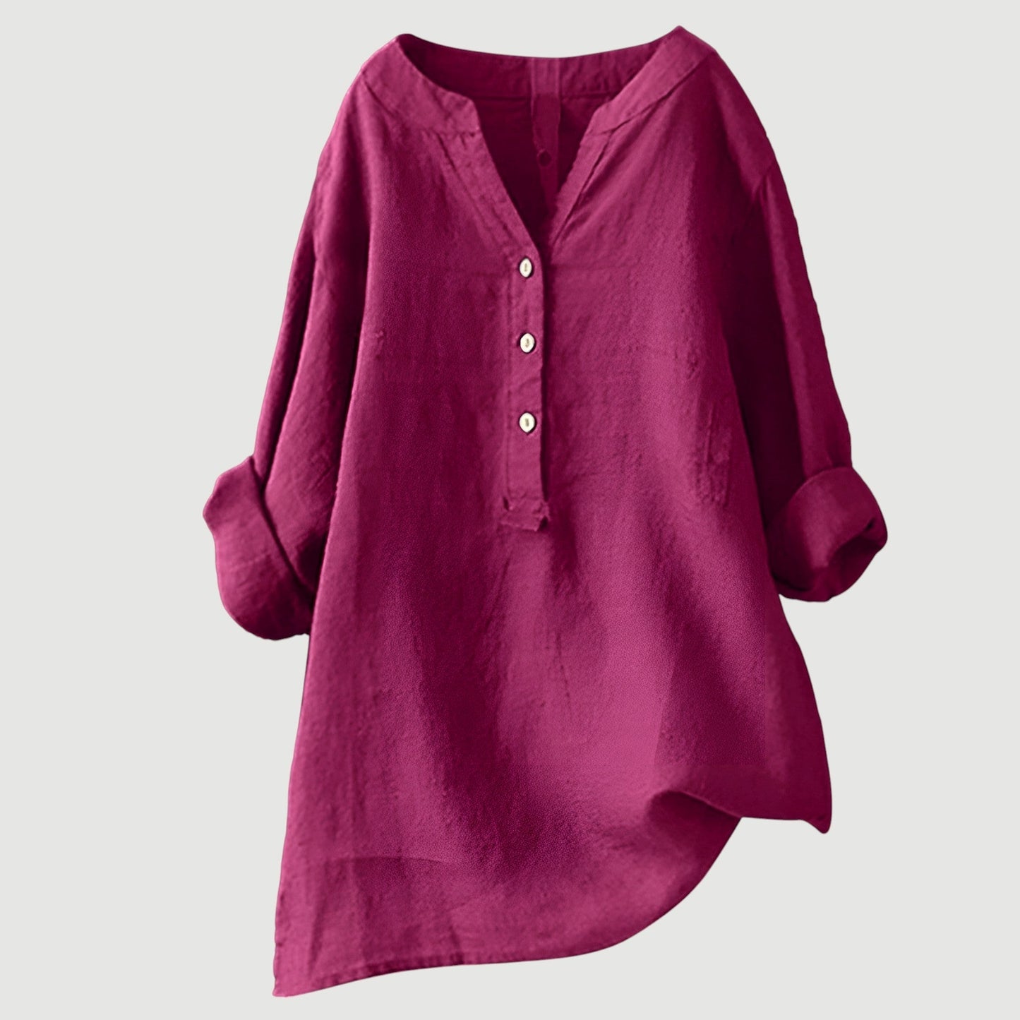 Freja – Atmungsaktives und bequemes Button-Down-Hemd