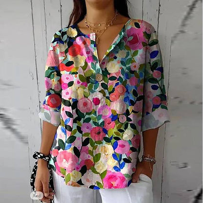 Lena | Elegante Sommerbluse Für Frauen