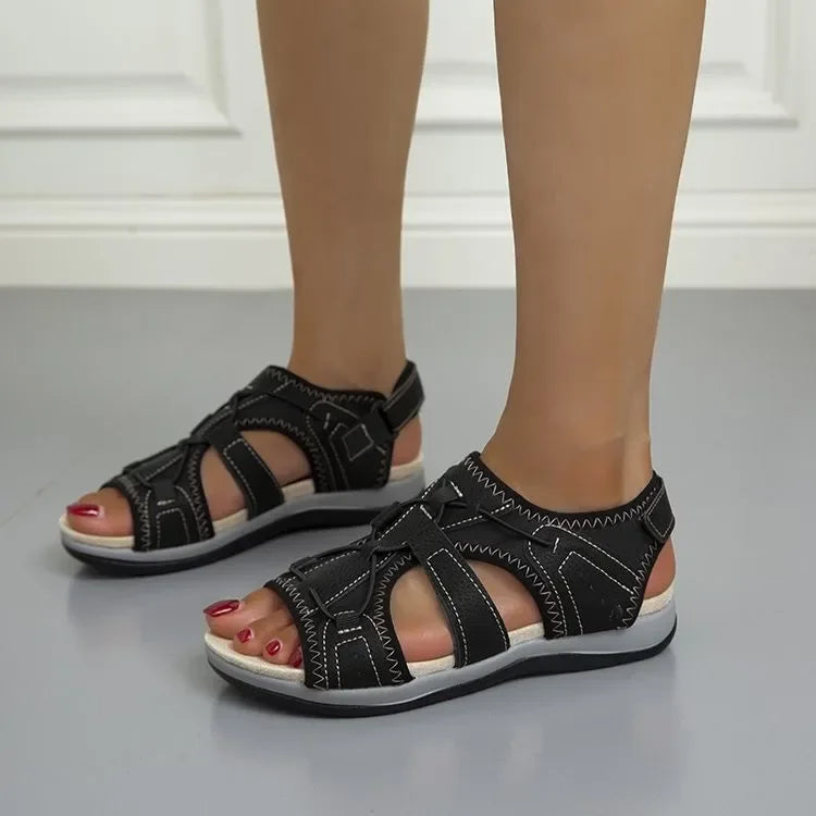 Daphne - Stilvolle, Verstellbare Sommerschuhe mit Fußgewölbeunterstützung