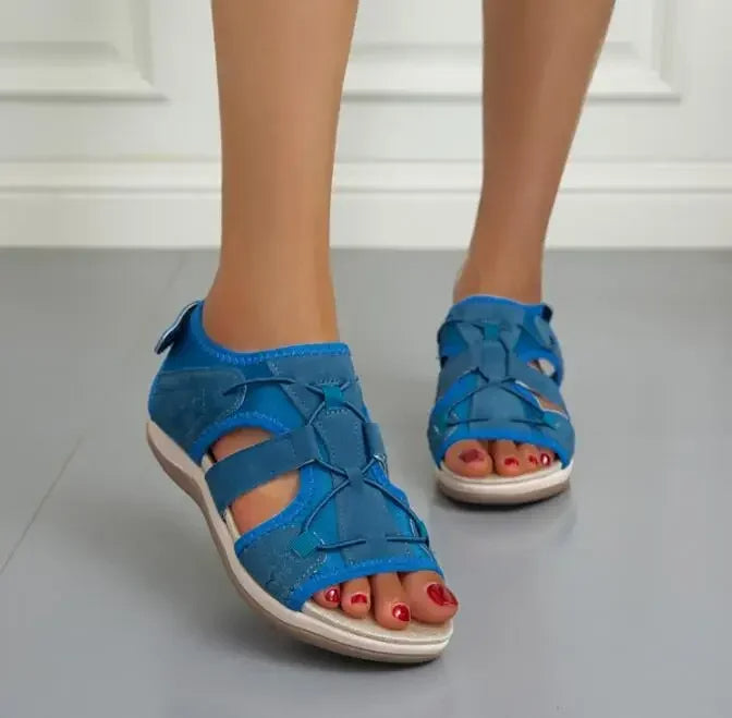 Daphne - Stilvolle, Verstellbare Sommerschuhe mit Fußgewölbeunterstützung
