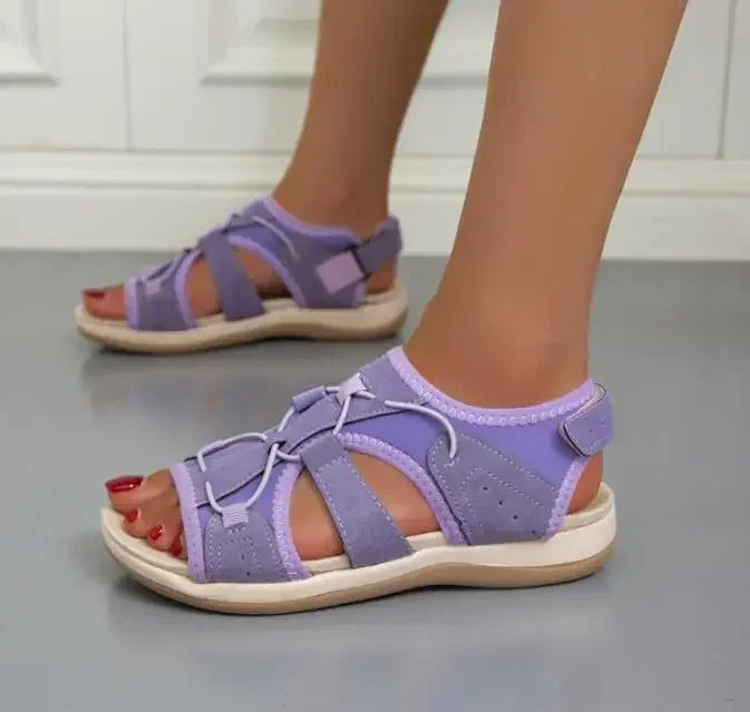Daphne - Stilvolle, Verstellbare Sommerschuhe mit Fußgewölbeunterstützung