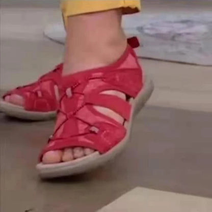 Daphne - Stilvolle, Verstellbare Sommerschuhe mit Fußgewölbeunterstützung