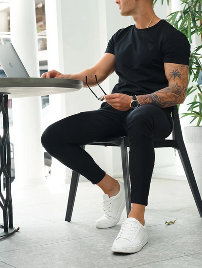 Noa | Stretch Pants - Schwarz
