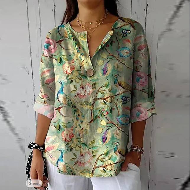 Lena | Elegante Sommerbluse Für Frauen