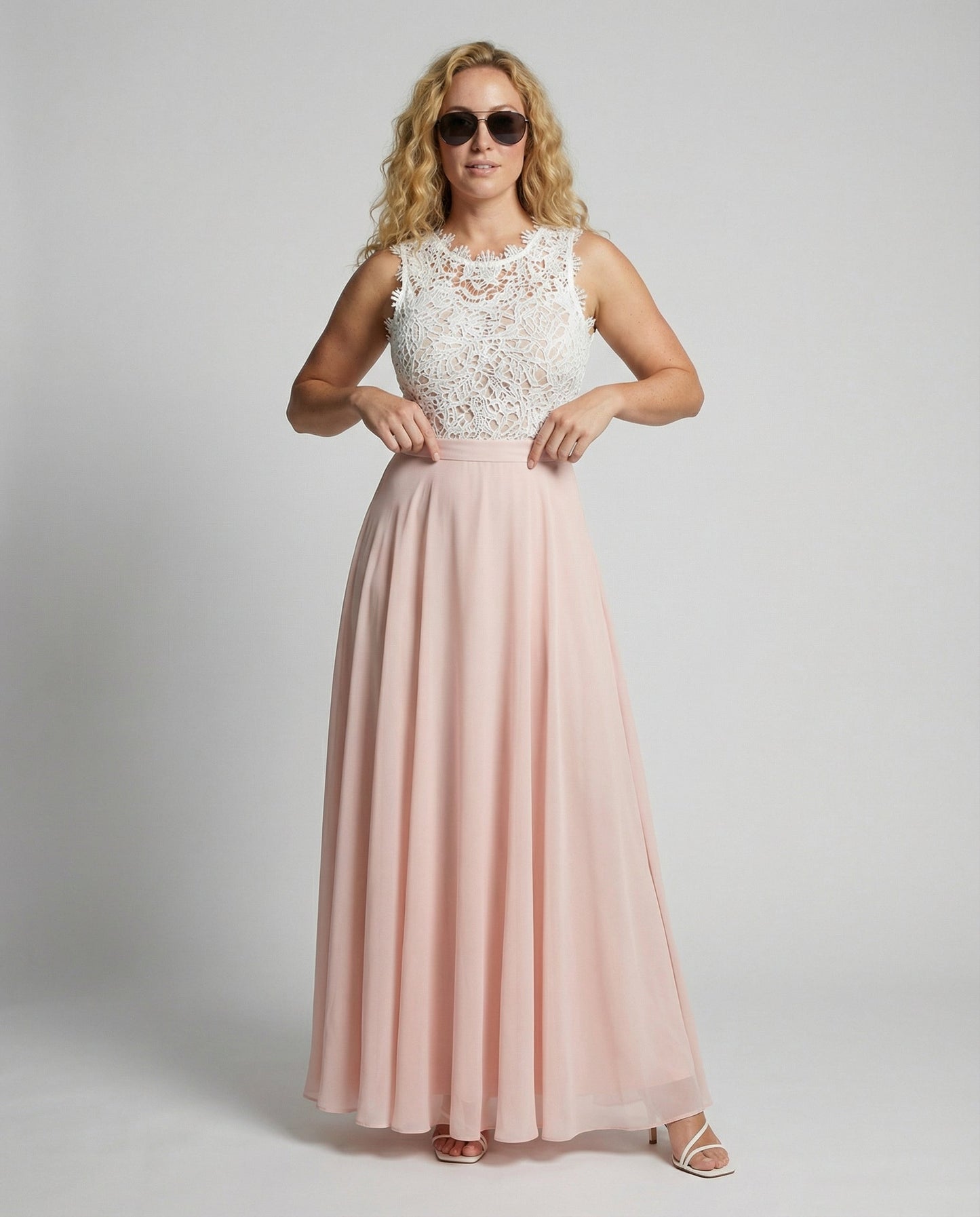 Aveline | Langes Ärmelloses Kleid Für Damen