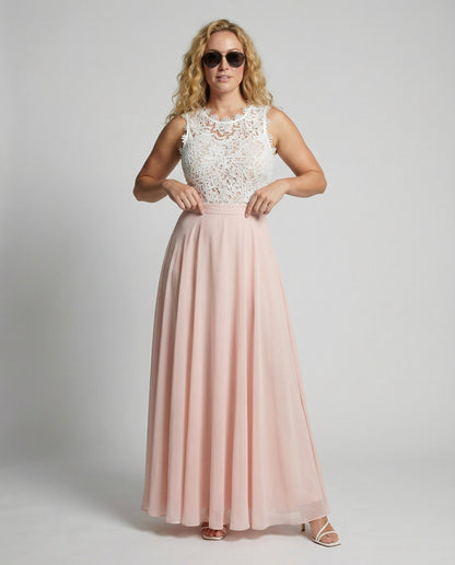 Aveline | Langes Ärmelloses Kleid Für Damen