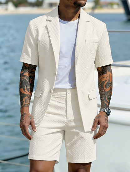 Harrison | Herren Sommer Zweiteiler Set Im Smart Casual Stil