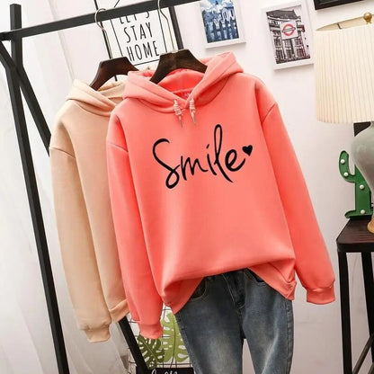 Janet | Damen Hoodie Mit Statement Print