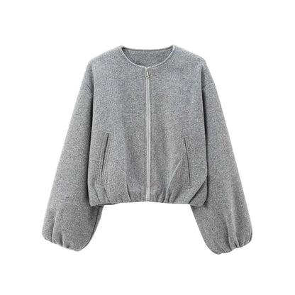 Leichte Bomberjacke Damen - Cecile LavelleGrau