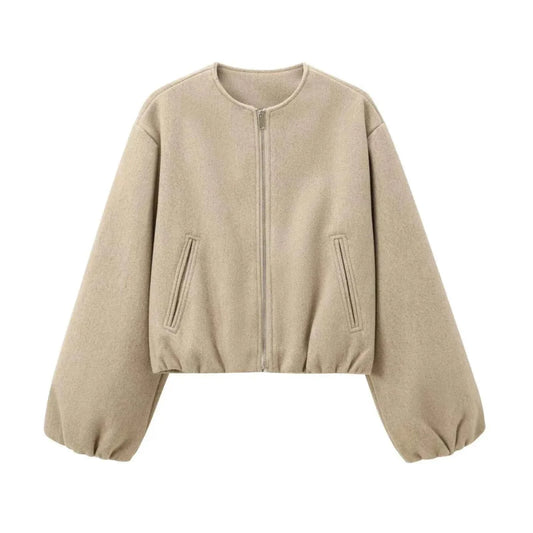 Leichte Bomberjacke Damen - Cecile LavelleRot