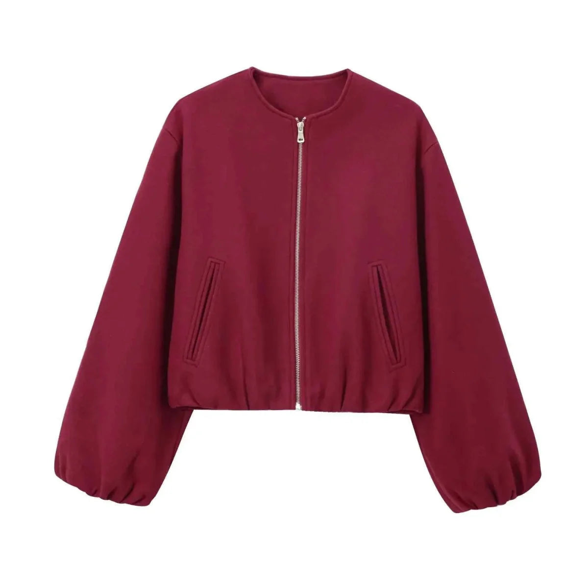 Leichte Bomberjacke Damen - Cecile LavelleRot