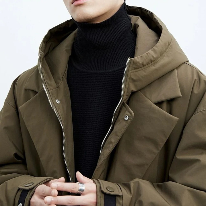 Arctos | Langer Herren Puffer Trenchcoat