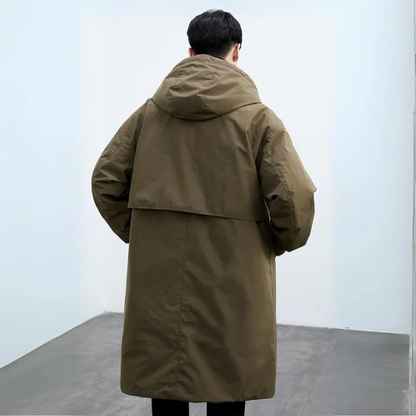 Arctos | Langer Herren Puffer Trenchcoat
