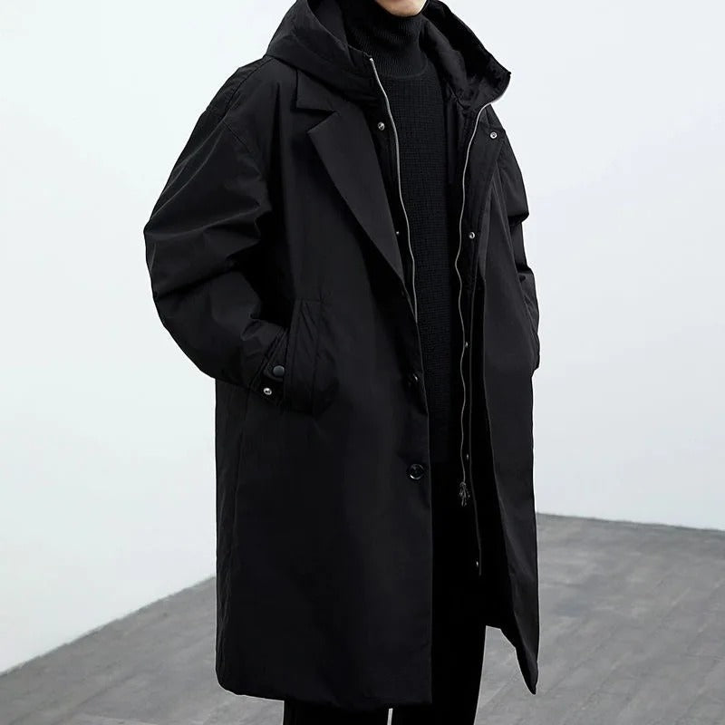 Arctos | Langer Herren Puffer Trenchcoat