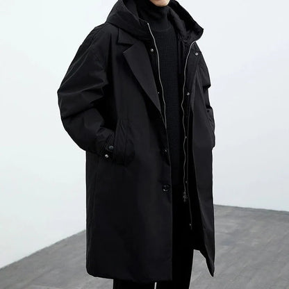 Arctos | Langer Herren Puffer Trenchcoat