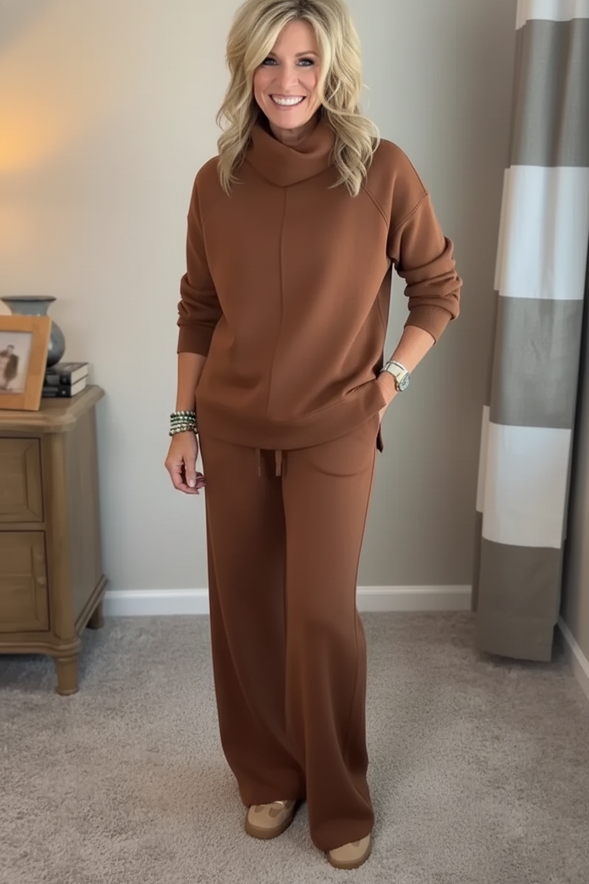 Élodie | Bequemes Zweiteiliges Strick Set