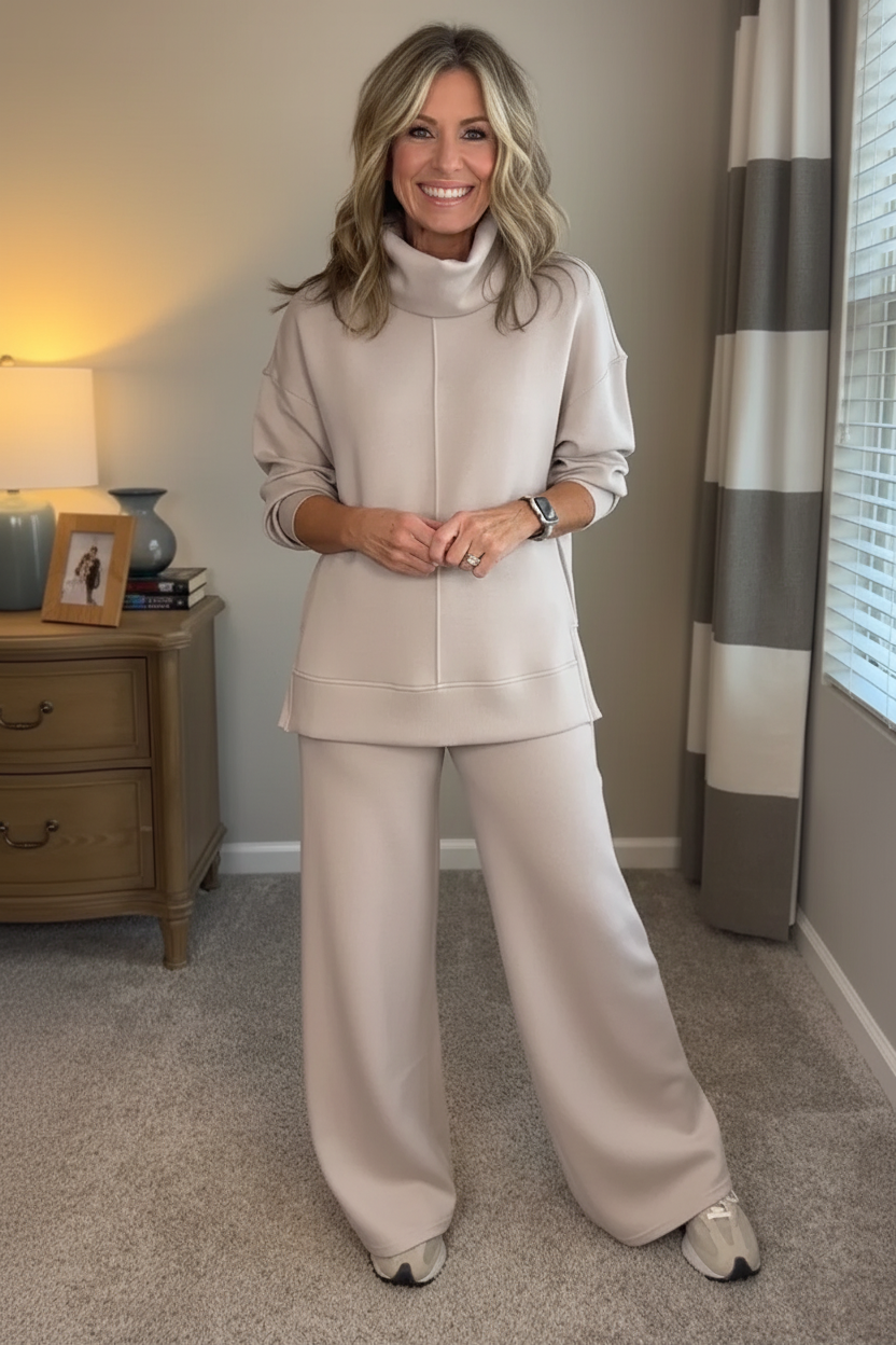 Élodie | Bequemes Zweiteiliges Strick Set