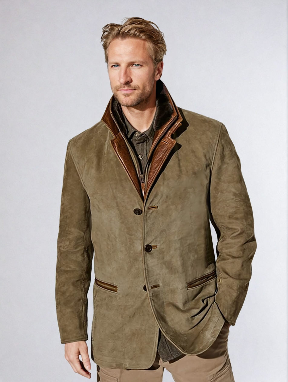 Fabio Conti - Herren Vintage Jacke