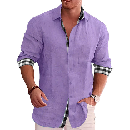 Levin | Herren Winterhemd Mit Modernem Schnitt