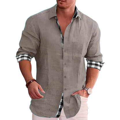 Levin | Herren Winterhemd Mit Modernem Schnitt