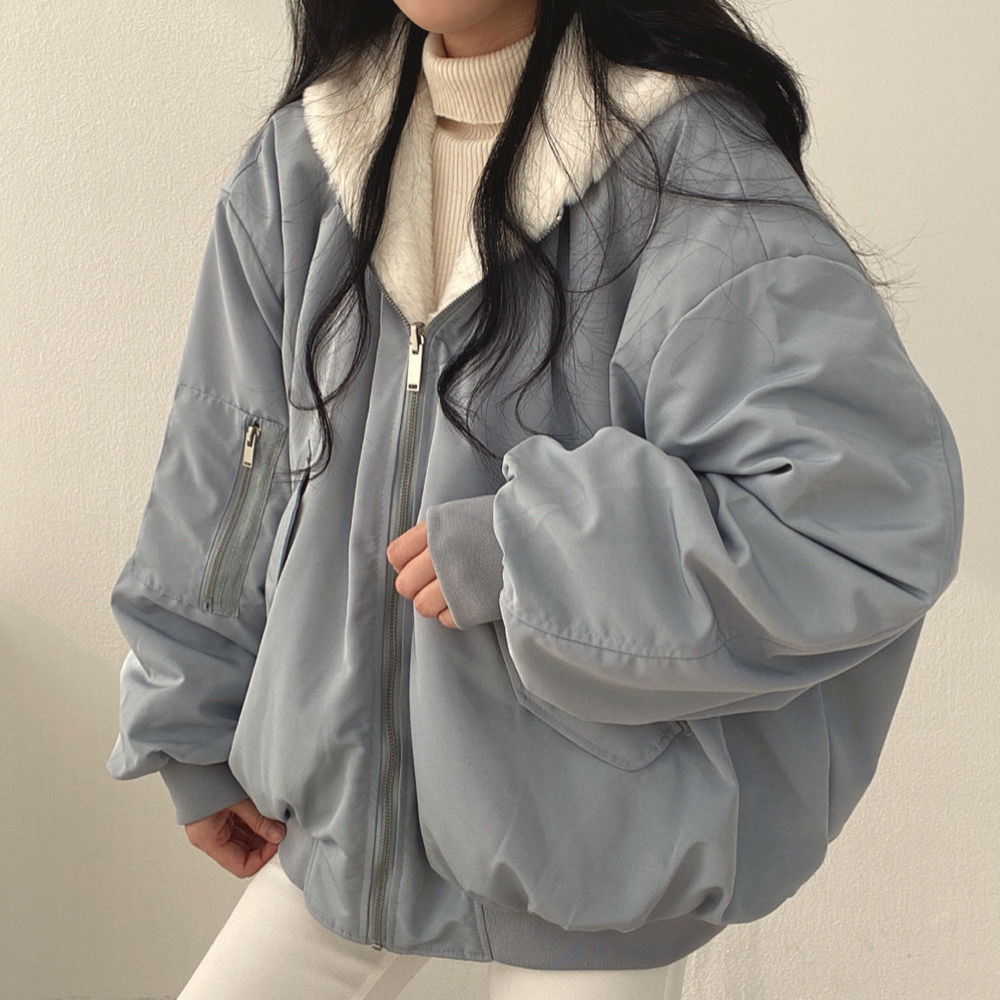 Blurry - Reversible Kapuzenjacke Für Frauen