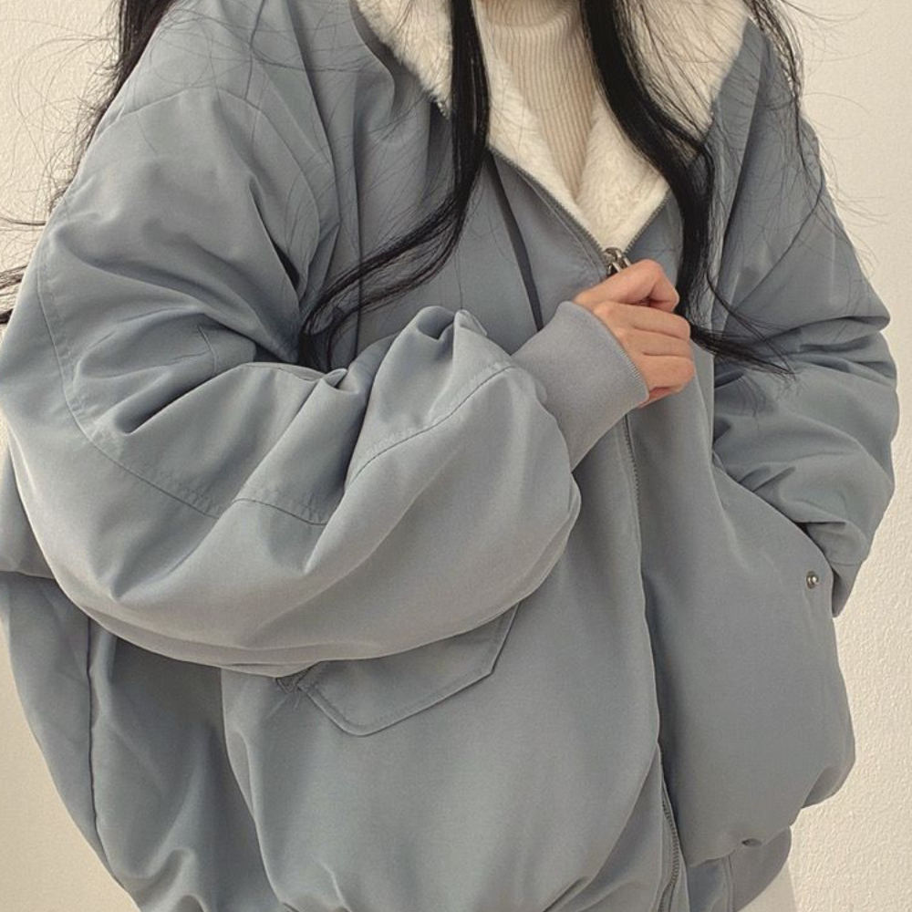 Blurry - Reversible Kapuzenjacke Für Frauen